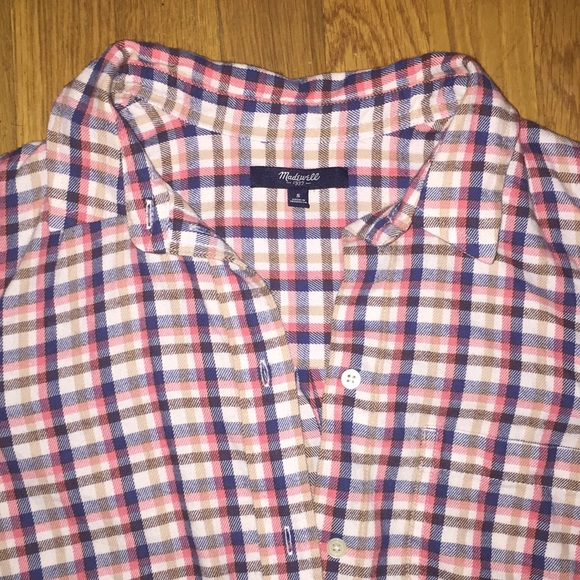 Madewell Tops - NWOT Madewell flannel